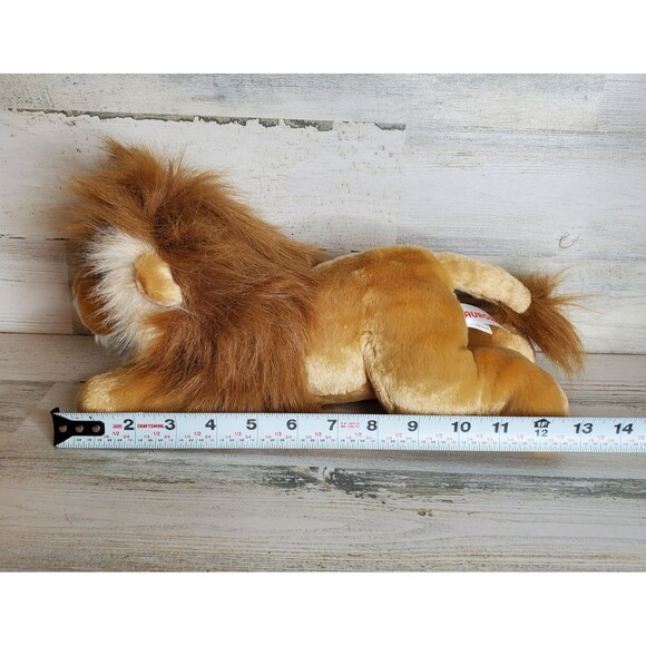 Aurora Flopsie Leonardus Lion Realistic Zoo Animal Plush Stuffed Animal Toy 12" - Picture 7 of 7